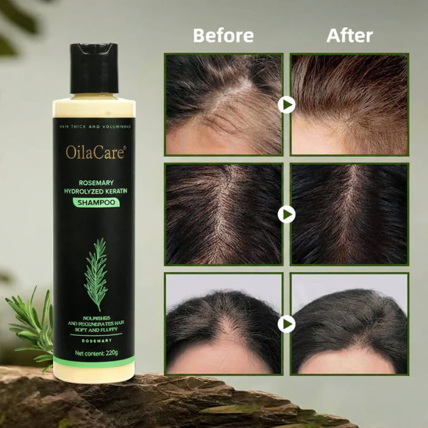 Organic Rosemary Hair Growth Shampoo